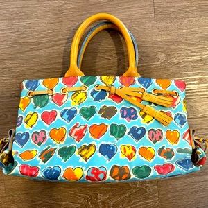 Hand purse, vintage Dooney&Bourke, Y2K style